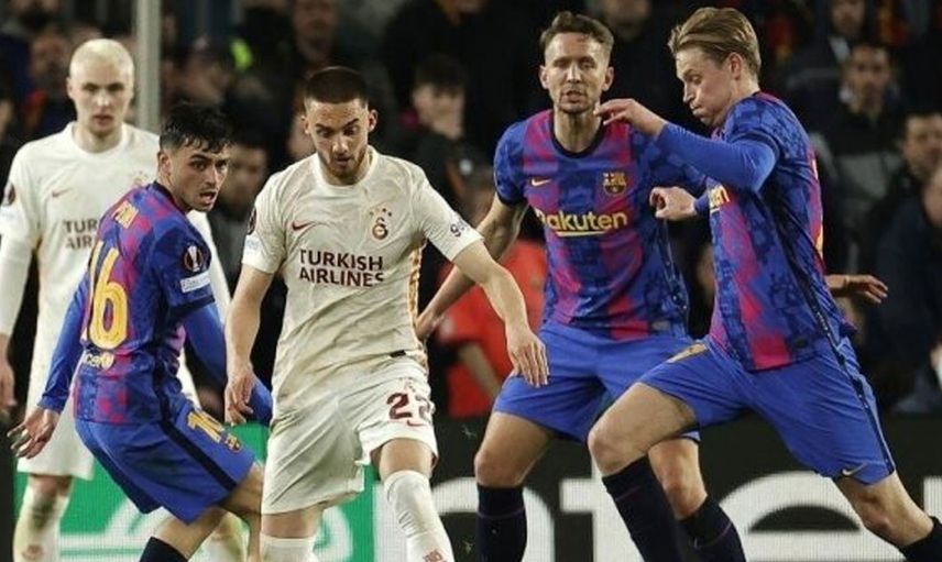 Galatasaray'ın yıldız futbolcuları Mostafa Mohamed, Kerem Aktürkoğlu, Marcao, Victor Nelsson, Berkan Kutlu ve Sacha Boey'i UEFA Avrupa Ligi'nde oynanacak olan Barcelona maçında menajerler izlemeye gelecekler!