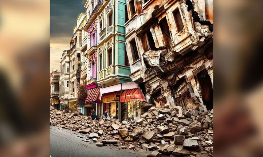 Büyük İstanbul depremini yapay zeka böyle çizdi!