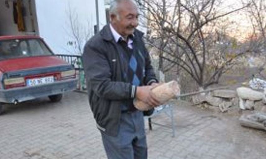 Nevşehir'de tarla sürerken buldu, parçaları birleştirdiğinde ne olduğu ortaya çıktı! Tam 1700 yıllık! 