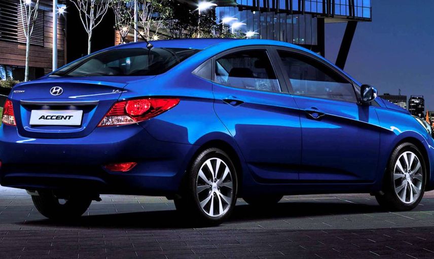 Hyundai Accent Blue