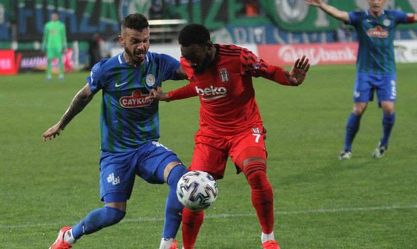 Rizespor-Beşiktaş Karşılaşmasında Gerginlik!