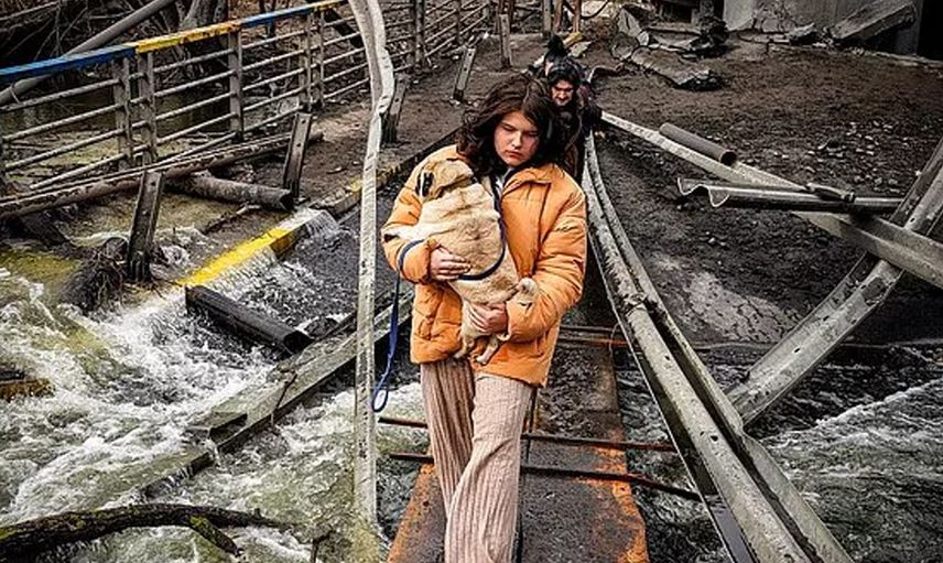 Rusya ve Ukrayna savaşını fotoğraflayan Türk gazetecinin hafızalara kazınan 11 karesi
