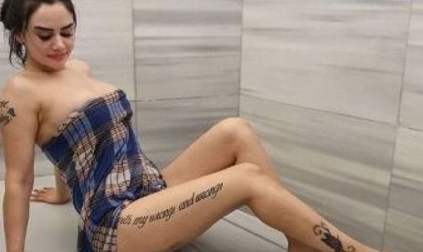 Naz Mila’nın küvet pozu sosyal medyayı salladı