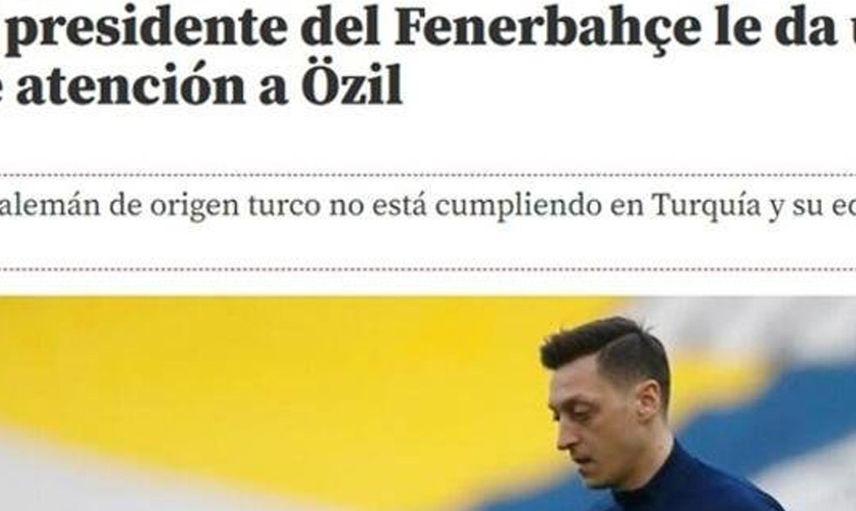 Fenerbahçe Başkanı Ali Koç'un Mesut Özil Hakkında Söylediği Sözler Avrupa'da Gündem Oldu!