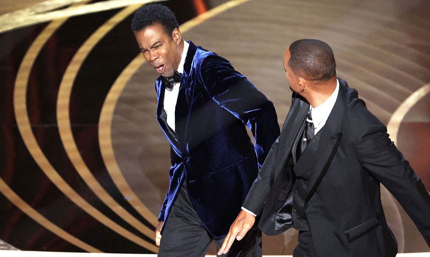 Oscar Ödülleri'nde skandal! Will Smith Chris Rock'a yumruk attı