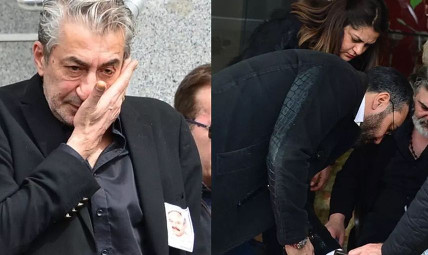 Erkan Petekkaya'nın acı günü: Cenazede talihsiz kaza!