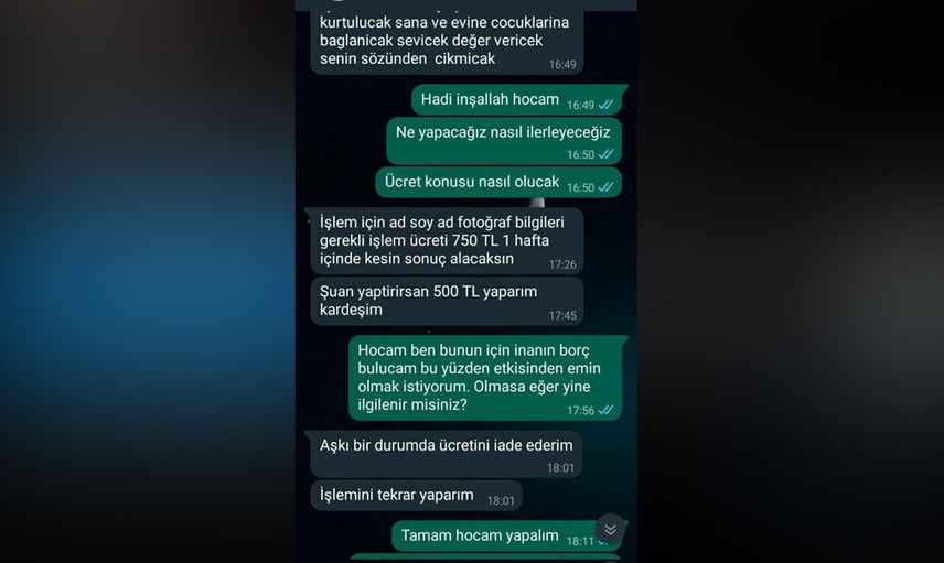 Büyü bozmak istedi