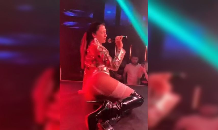 Tuğba Ekinci dansını müstehcen bulanlara ağır hakaretle cevap verdi: ''Yaşadığın ülke kaderin... Yobazsınız!''