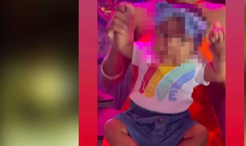 Dünyayı kapatıp gidelim artık... Gay barında küçük çocuklar için düzenlenen ZENNE partisinden rezil görüntüler geldi