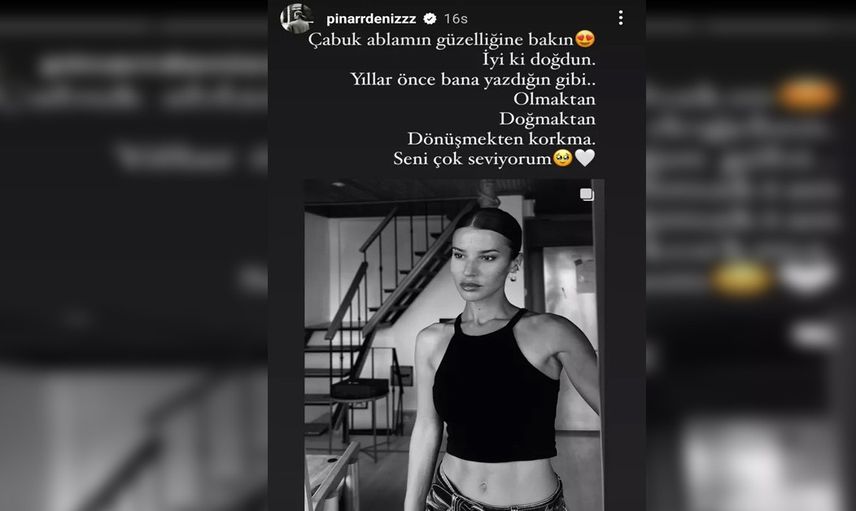 Pınar Deniz'in ablasıyla benzerliği olay oldu: Adı gibi Huri!