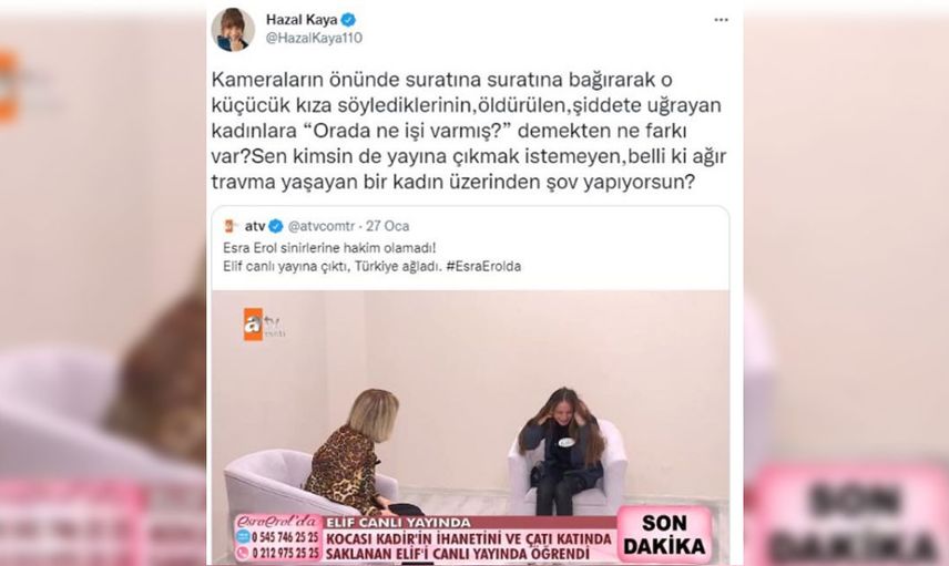 Hazal Kaya ve Esra Erol