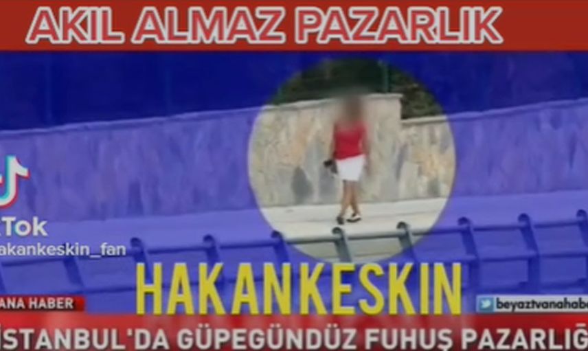 İstanbul'da güpegündüz sokakta fuhuş yaptılar! O anlar anbean kameralara yansıdı