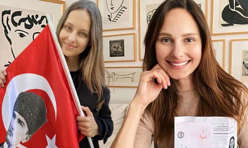 'Türkiye'yi terk eden ünlülere inat' Yabancı Gelin'in Bella'sı Jessica May artık Türk vatandaşı
