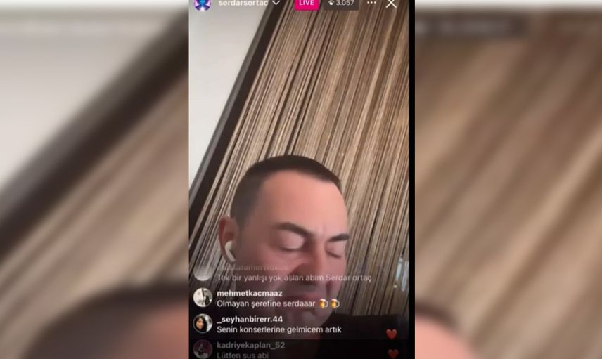 Serdar Ortaç canlı yayına sarhoş çıktı, rezil oldu: Tarkan'a zehir zemberek hakaretler!