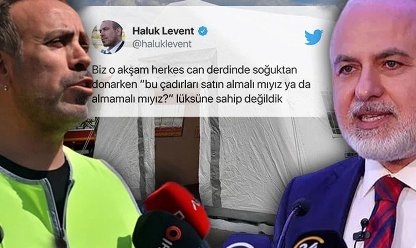 Canlı yayına katılan Haluk Levent, Kızılay hakkında flaş açıklama: Yemek de aldık