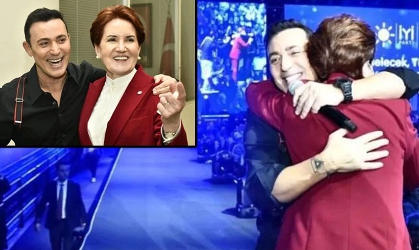 Mustafa Sandal ve Meral Akşener'in sahne performansı olay oldu! O anlar sosyal medyanın diline düştü