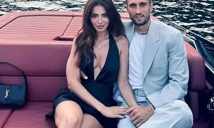 Oyuncu Melisa Aslı Pamuk, futbolcu sevgilisi Yusuf Yazıcı ile sessiz sedasız evlendi!