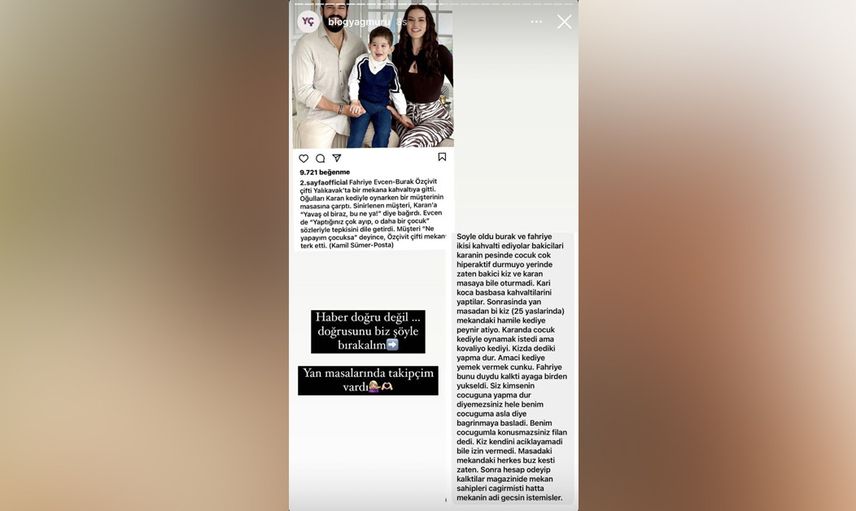 Sosyal medyadan paylaştı