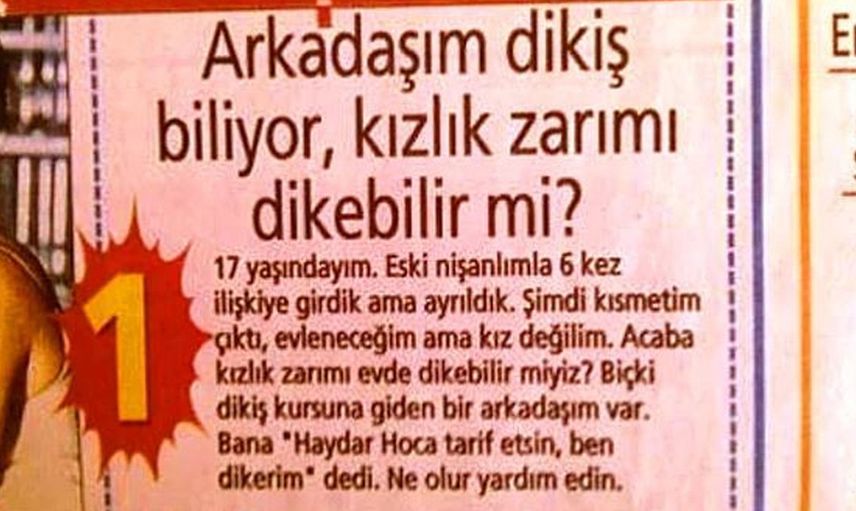 Haydar Dümen'e sorulmuş garip sorular