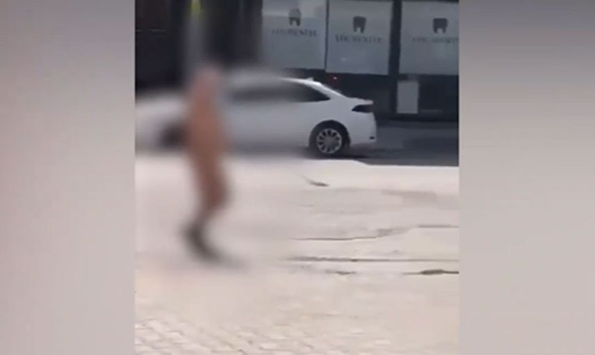Şener Şen'in filmi gerçek oldu! Bir 'Çıplak Vatandaş' olayı da Kahramanmaraş'da yaşandı salına salına sokakta dolaştı 'Gözlerim kanıyor...'
