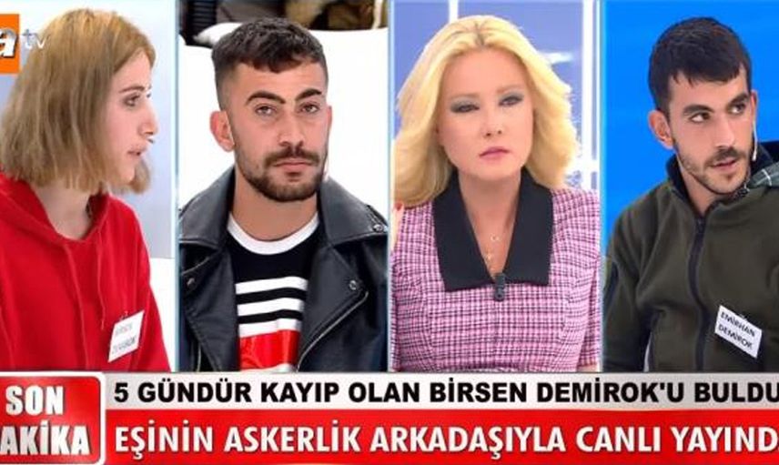 Müge Anlı'da Şaşırtan Olay Simit Almaya Diye Çıkıp Kocasının Asker Arkadaşına Kaçtı