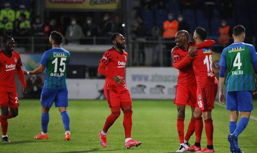 Rizespor-Beşiktaş Karşılaşmasında Gerginlik!