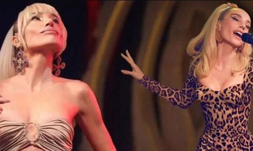 Gülşen sahnedeki kalça dansı ile olay oldu cinsel organına kadar göründü