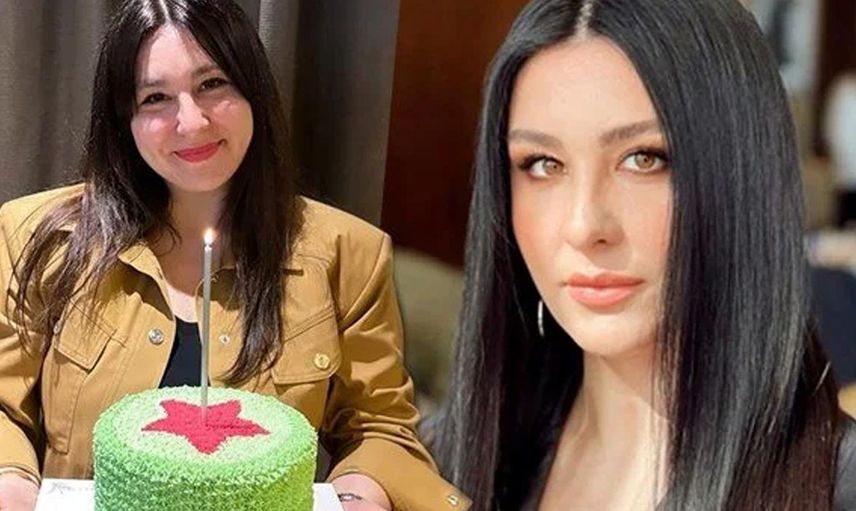 Ünlü komedyen Yasemin Sakallıoğlu doğum günü pastasıyla gündem oldu: ''Yeni yaşıma bomba gibi girdim!''