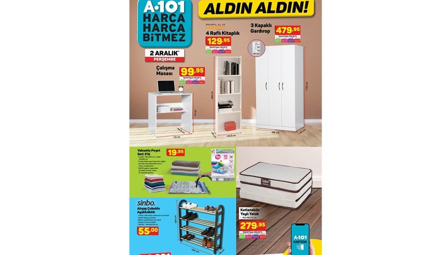 A101 Aktüel Kataloğunda 2 Aralık 2021 Tarihinde Neler Var?