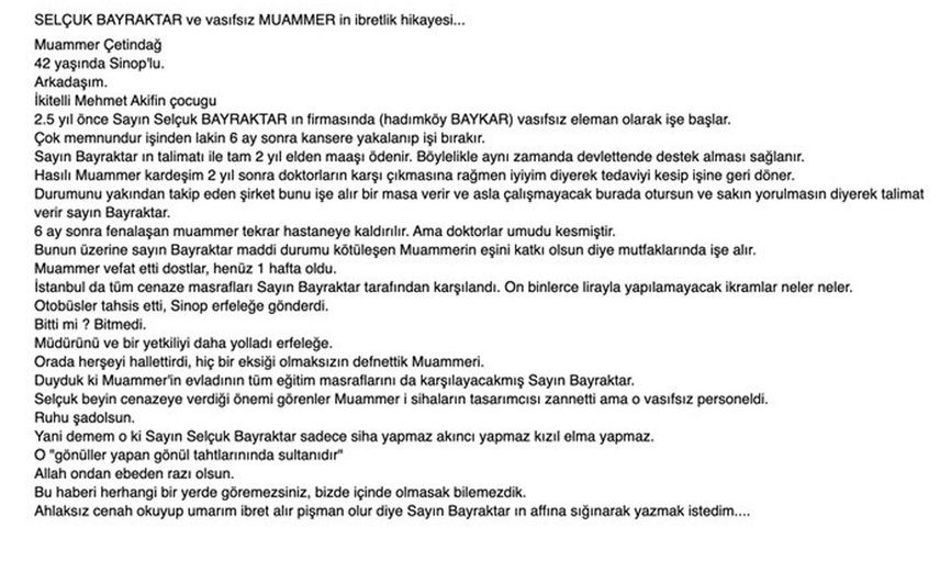 Sosyal medyada gündem oldu