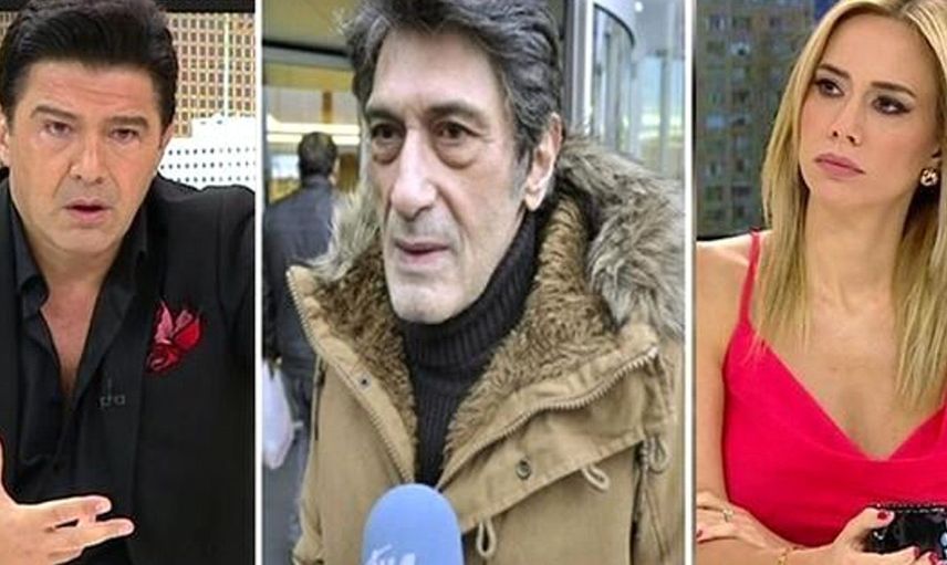 Canlı yayına katıldı