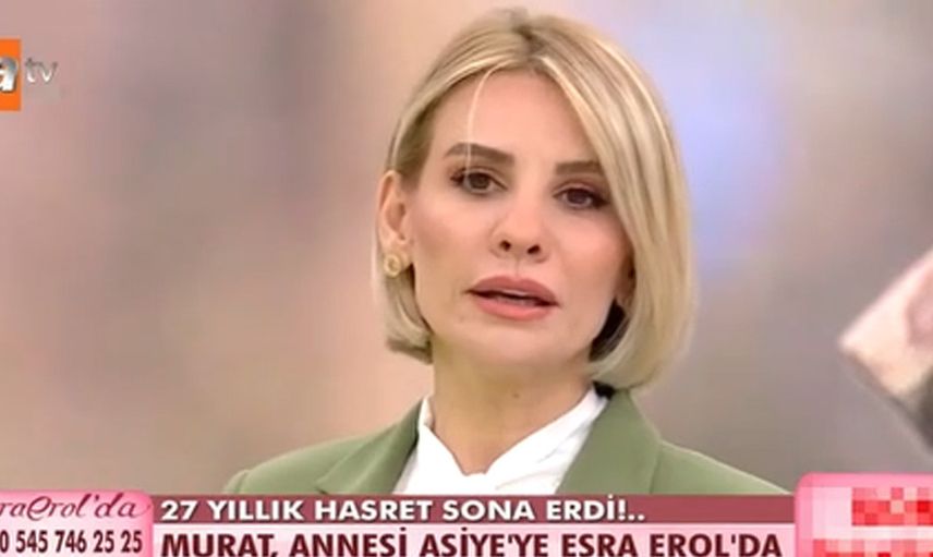 ATV ekranlarının sevilen programı Esra Erol’da göz yaşları sel oldu! Murat Kalkar 26 yıl sonra annesine kavuştu