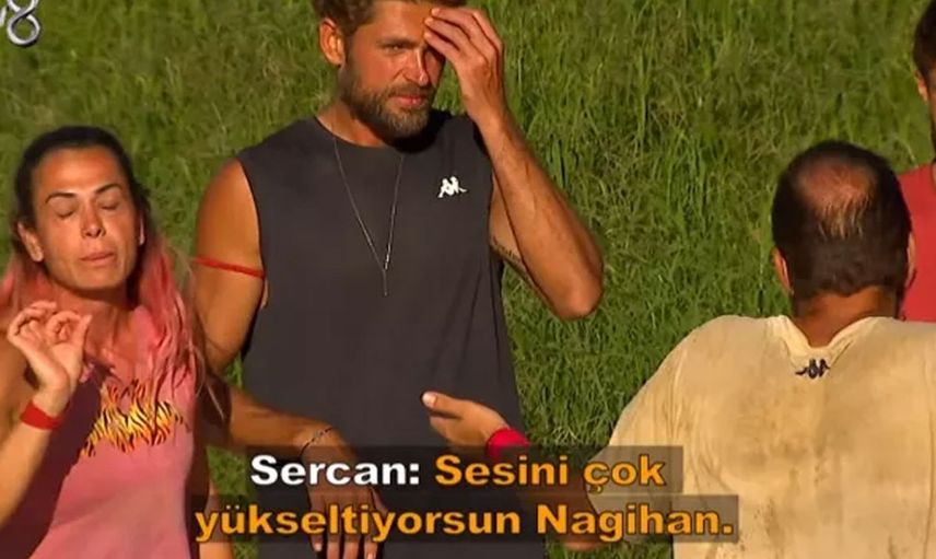 Sercan Survivor'dan ayrılacak mı? Survivor All Star 2022'de Sercan ve Nagihan arasında gerilim tırmandı!