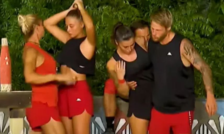 Yunus Emre Nefise'yi kucakladı, Aleyna çılgına döndü! ''Kendine gel!''