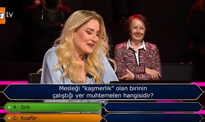 Kim Milyoner Olmak İster’de son bölüm sorulan kaşmerlik sorusu damga vurdu! Bütün stüdyo bilemedi