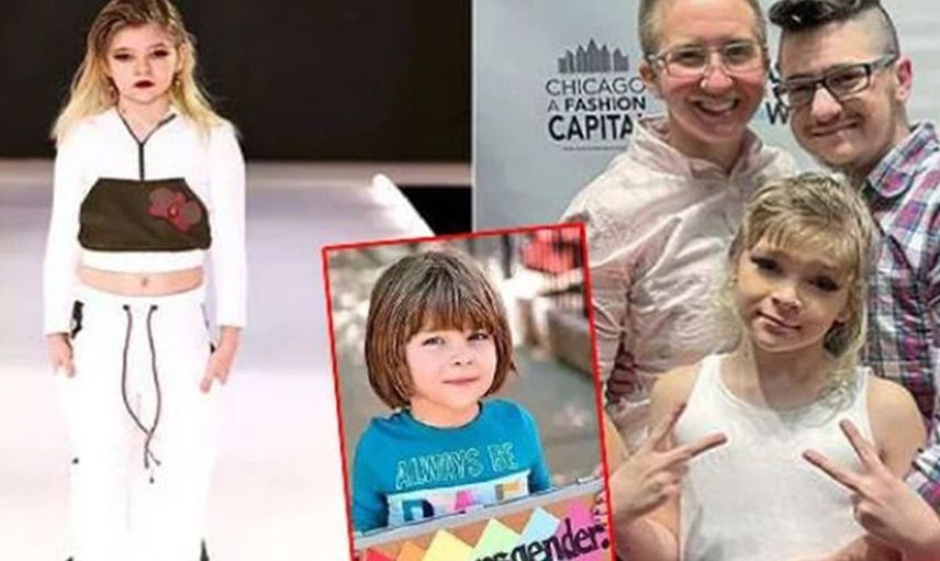 10 yaşındaki çocuğu podyumu çıkardılar