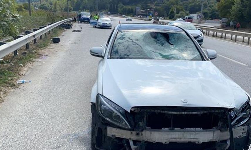 Trafik Kuralına Uymayan Motosiklet Sürücüsü Feci Şekilde Hayatını Kaybetti