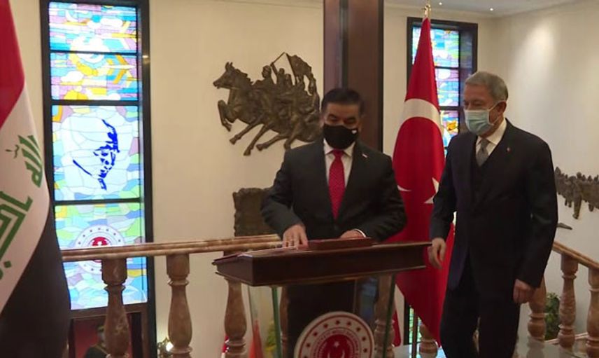Milli Savunma Bakanı Hulusi Akar ile Iraklı Mevkidaşı Görüştü