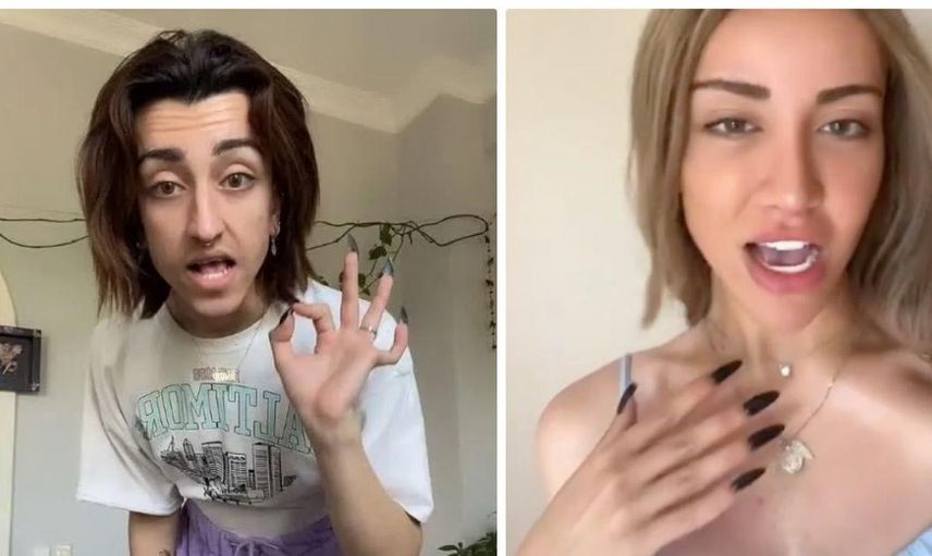 Mika Raun'dan yeni bir rezillik! Estetik yaptırıp cinsiyet değiştiren Mika sütyensiz video çekti