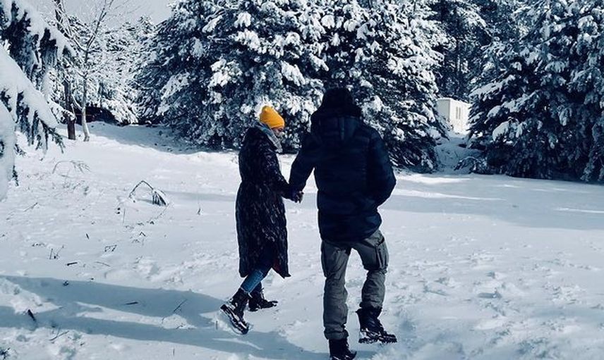 İsmail Hacıoğlu ile Merve Çağıran Çiftinden Yeni Poz
