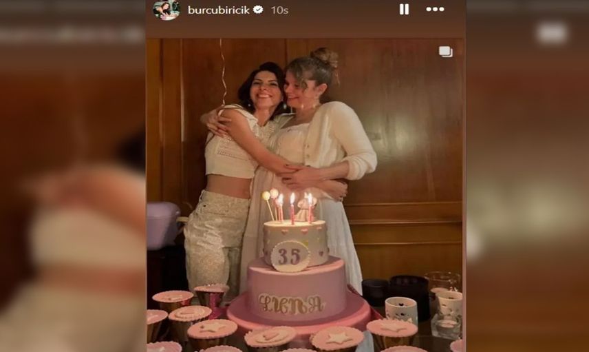 Oyuncu Burcu Biricik doğuma günler kala kızının adını açıkladı