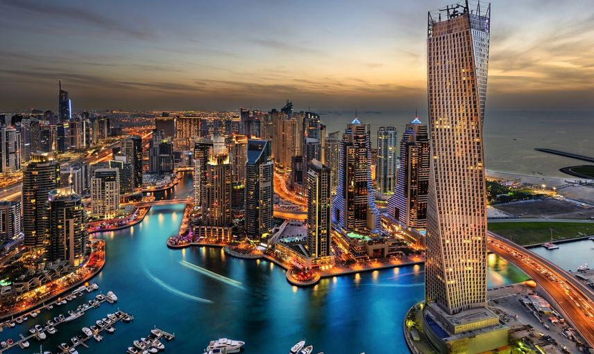 2) Dubai