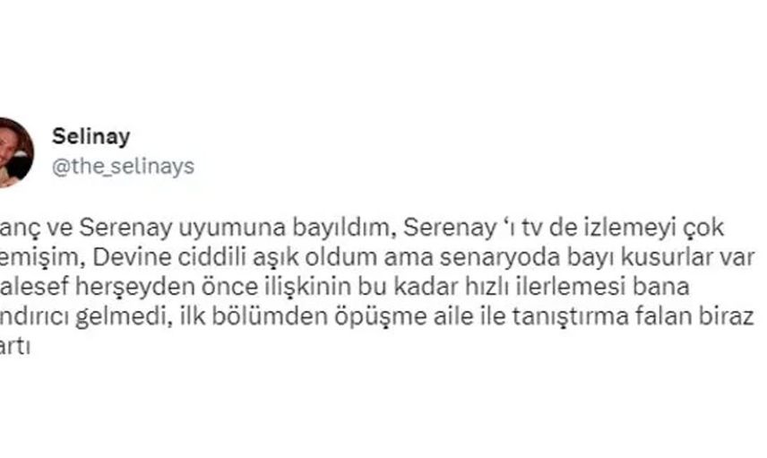 Dakika bir gol bir: Serenay Sarıkaya ve Kıvanç Tatlıtuğ'un yakınlaşma sahnesi aile dizisine damga vurdu