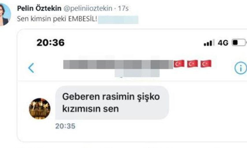 Pelin Öztekin, Rasim Öztekin İçin Atılan İğrenç Mesajı İfşa Etti