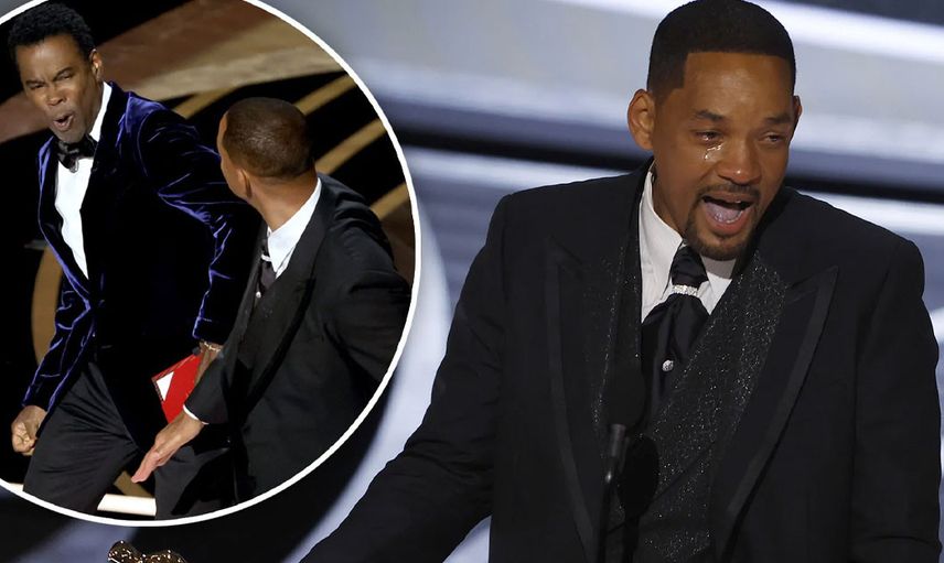 Oscar Ödülleri'nde skandal! Will Smith Chris Rock'a yumruk attı