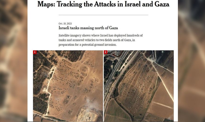 İsrail’den Gazze’ye resmen soykırım hazırlığı: The New York Times skandal uydu görüntülerini paylaştı