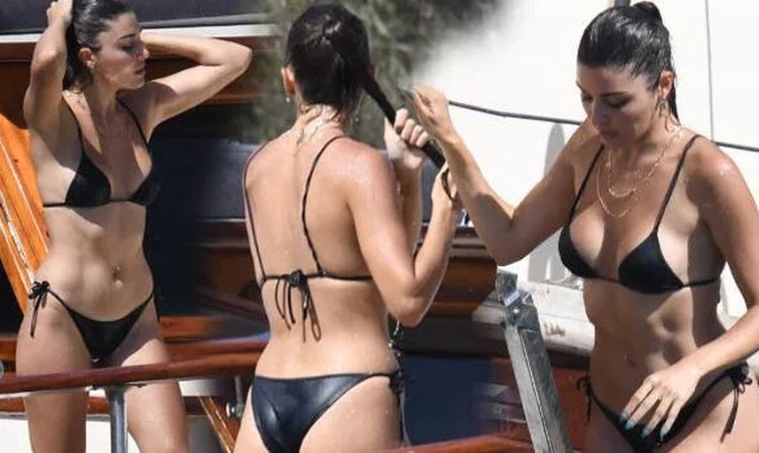 Kız Kıza Kaçamaktan Heyecanlandıran Fotoğraflar: Hande Erçel Minik Bikinisiyle Parmak Isırttı!