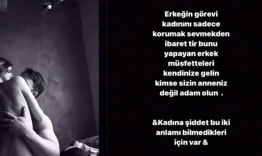 Tuğba Ekinci müstehcen sahneler paylaşıp nasihat verdi