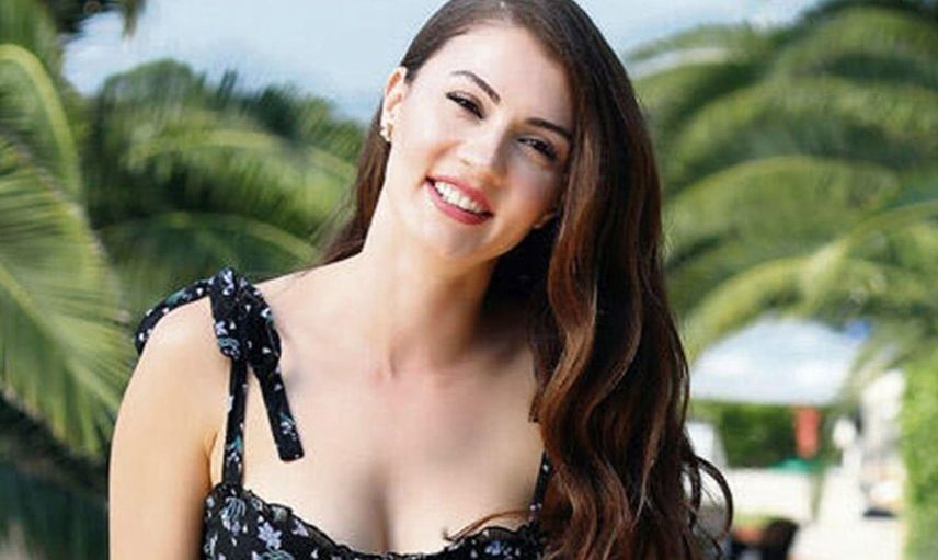 Burcu Özberk'in güzelliği sosyal medyada gündem oldu! Ünlü oyuncu yürek hoplattı
