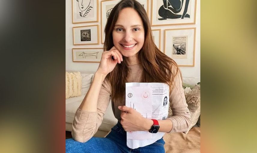 'Türkiye'yi terk eden ünlülere inat' Yabancı Gelin'in Bella'sı Jessica May artık Türk vatandaşı